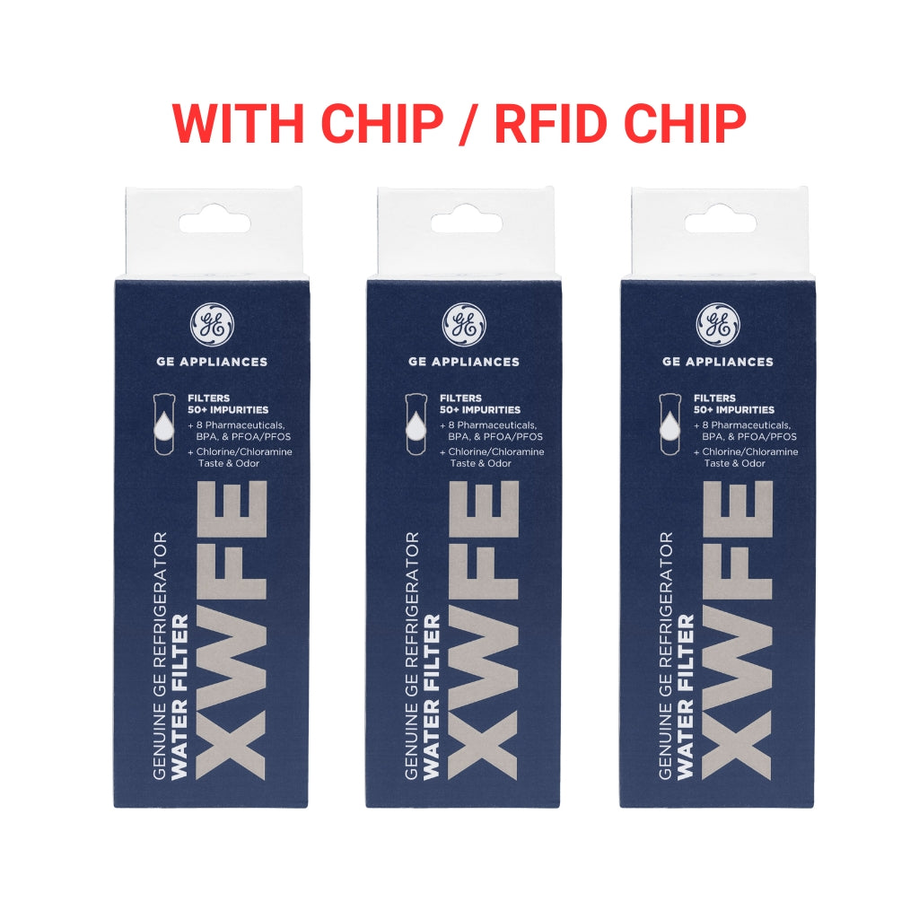 GE XWFE Refrigerator Filter with chip