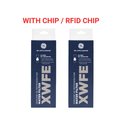 GE XWFE Refrigerator Water Filter with chip